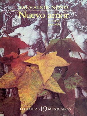 Nuevo amor y otras poesías - ebook